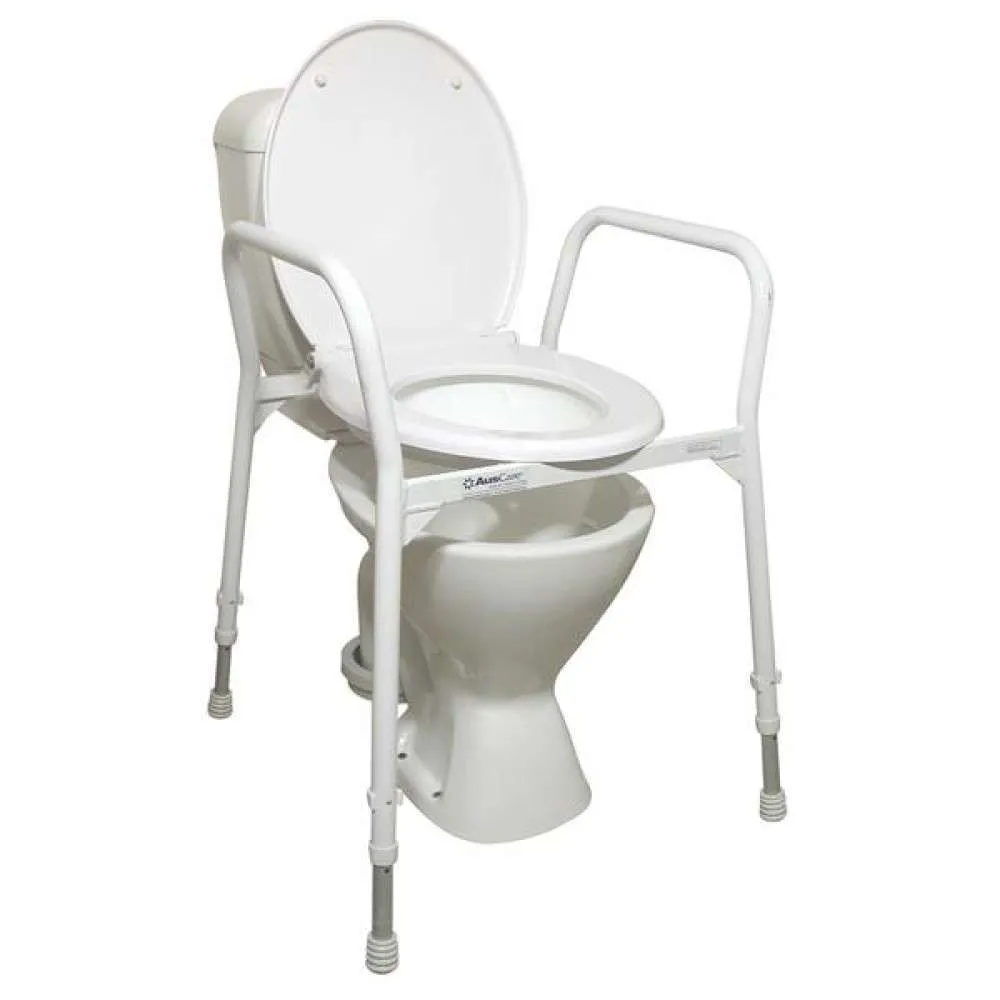 Aluminium Over Toilet Aid with Splashguard NOV-AC02A