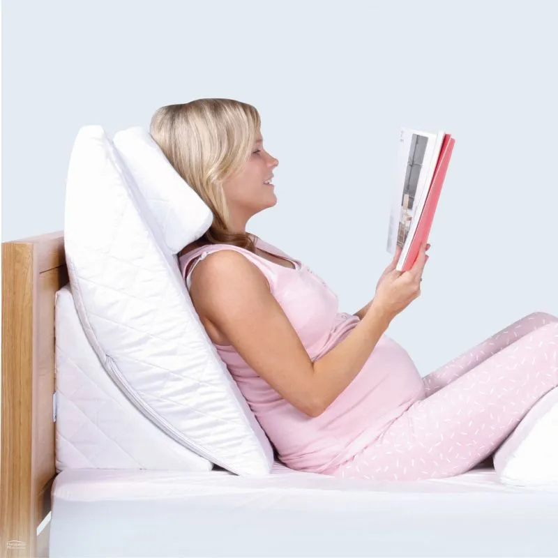 Adjusta Wedge Body Support Pillow - 2 Piece Set (Quilted) - Image 2