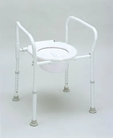 Folding Commode - Peak with Bowl