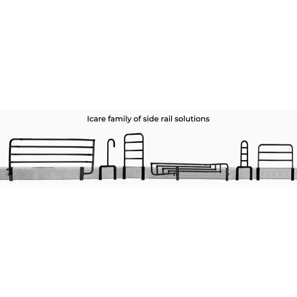Hire Full Length Dropdown Side Bed Rails ($20 per week *plus $60 bond*)