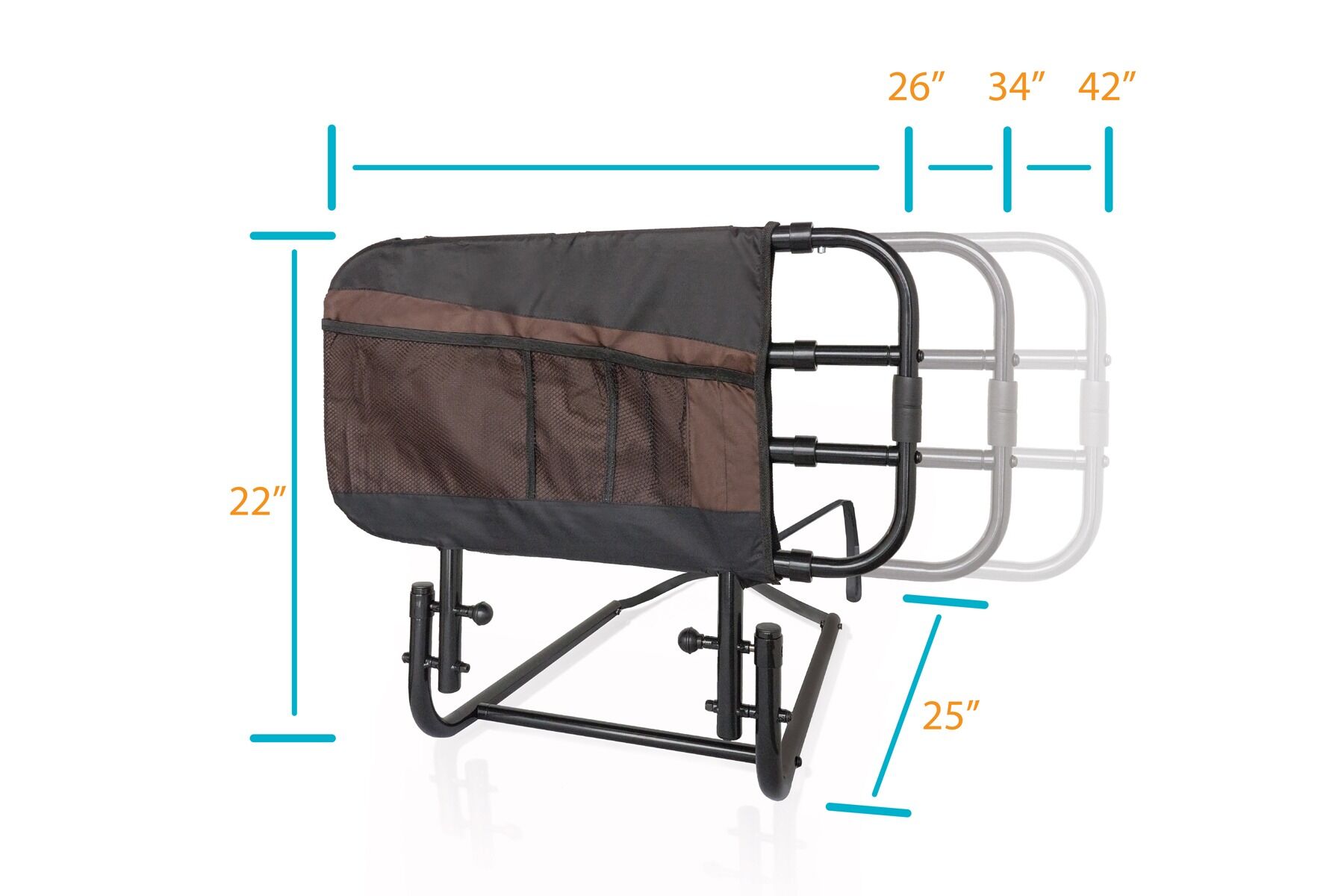 Stander EZ Adjust Bed Rail - Image 3