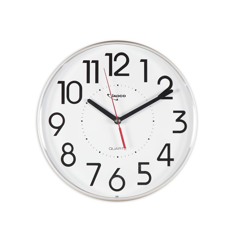 Jadco 25cm Round Wall Clock Analogue
