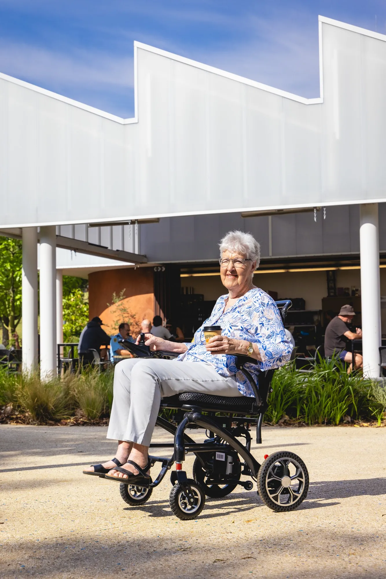 Electric Wheelchair - K-Care Ultra Ryder Carbon Fibre 150kg - Image 4