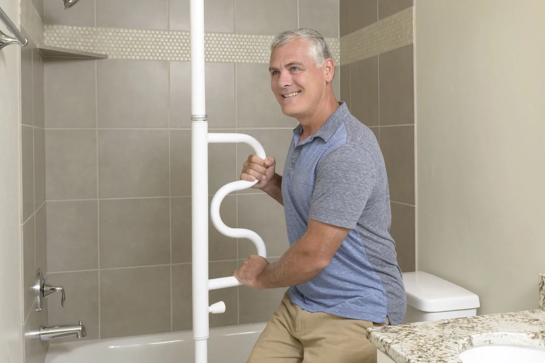 Stander Security Pole - Grab Bar