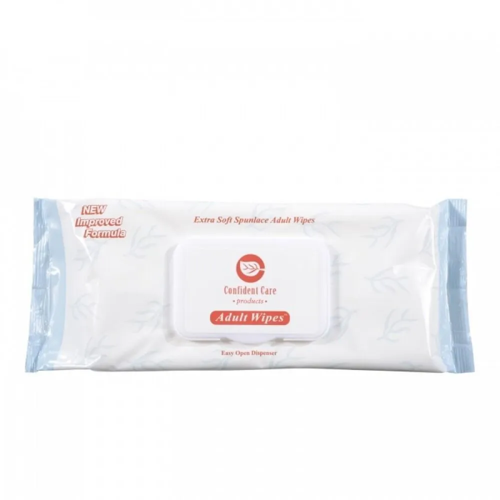 Confident Care Bed Bath and Adult Wipes