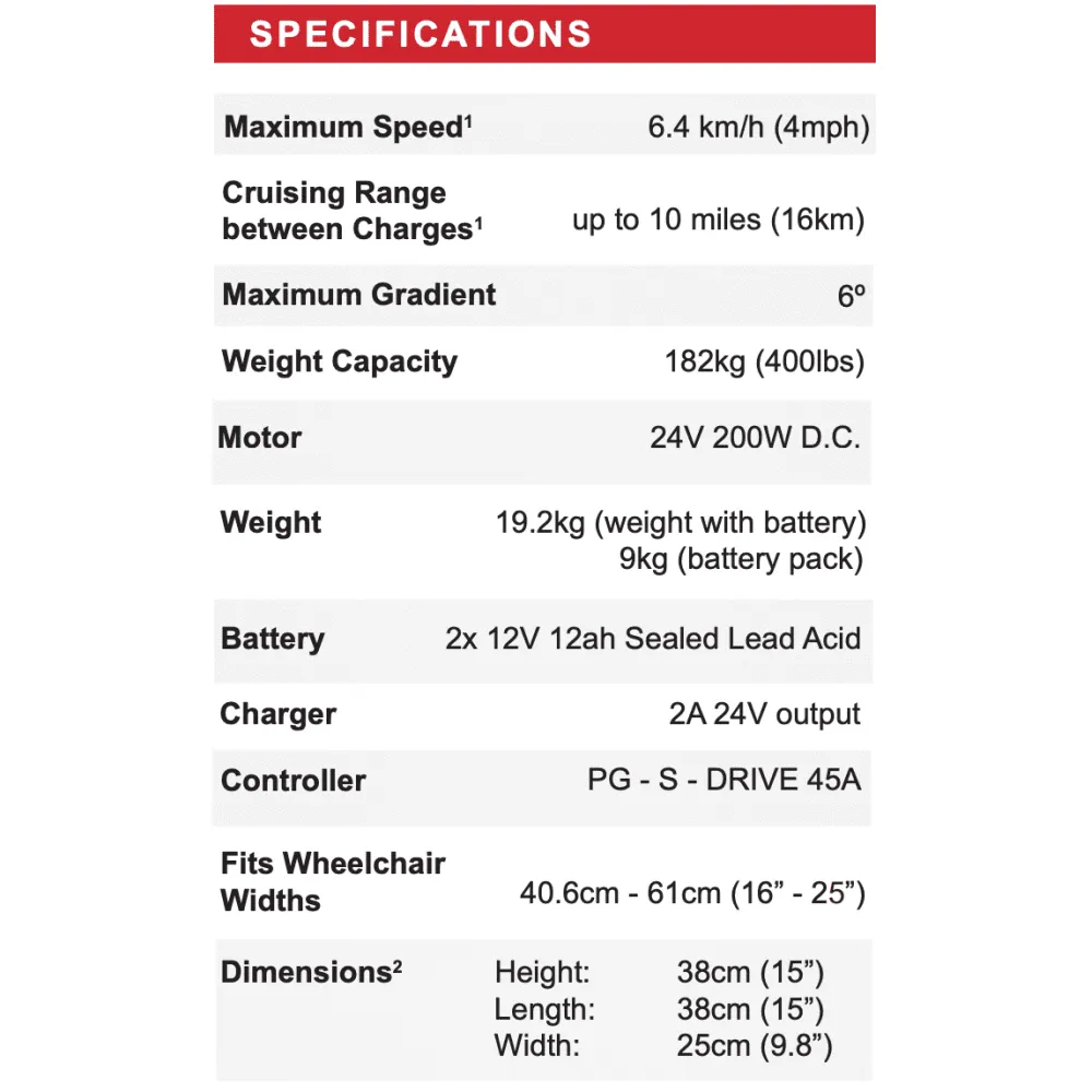 Hire Power Assist Unit ($50 per week $200 Bond) - Image 2