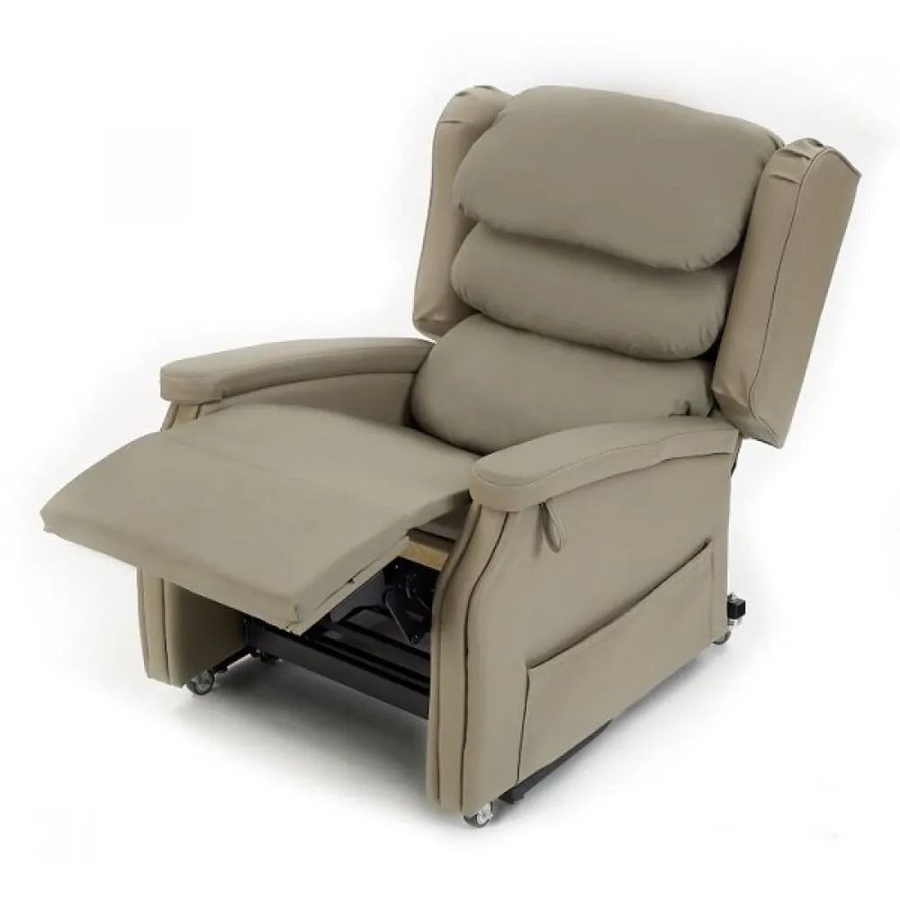 Configura Comfort Tilt In Space Electric Lift Recliner Chair (Available in 3 Sizes) Beige