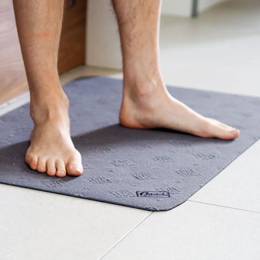 Conni Absorb. Non Slip Floor Mat Mid Runner 50 x 115cmGREY - Grey - Image 2