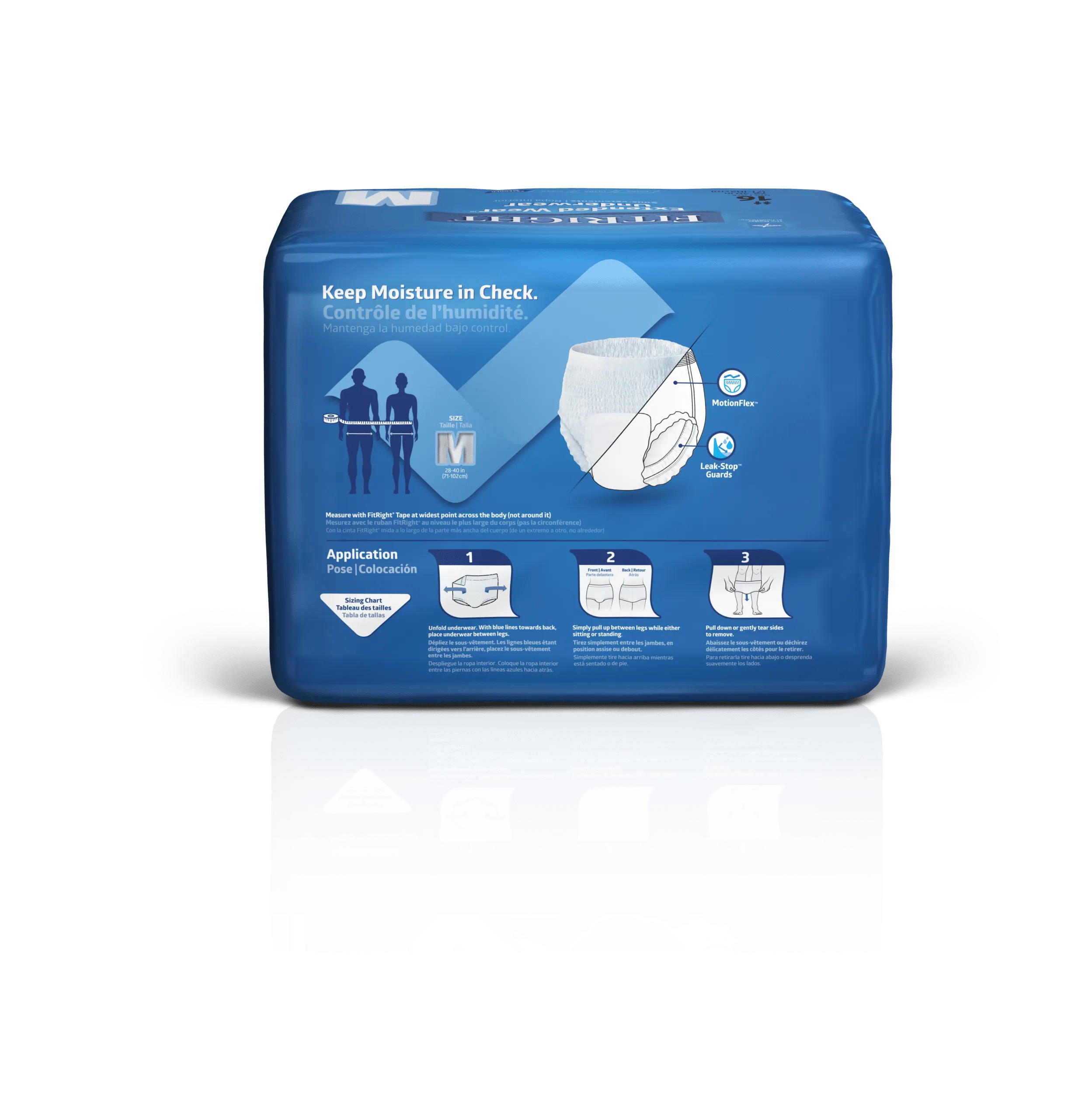 Protection Plus EC Underwear Overnight (Available in sizes: M to XL) - Image 3