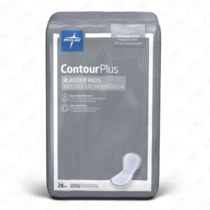Medline Contour Plus Bladder Control Pads (Pack of 28)