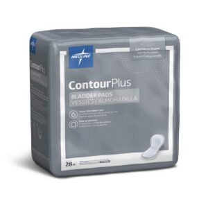 Medline Contour Plus Bladder Control Pads (Pack of 28)