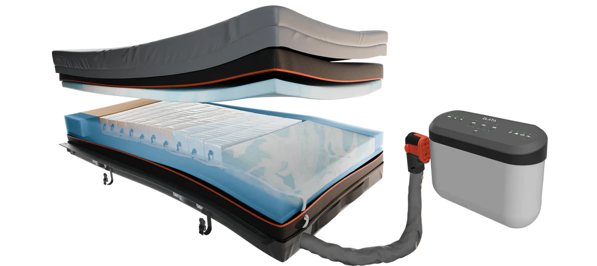 Mattress - Elata E500 Clinical Hybrid Single with Pump